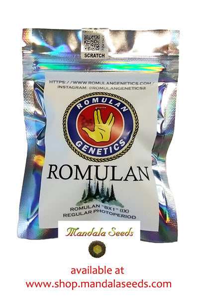 Romulan "BX1" - Mandala Seeds Shop Romulan Genetics