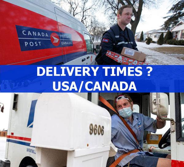 Delivery Times USA-Canada
